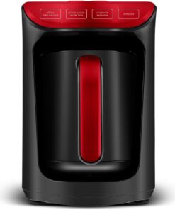 Hatır Köz Sütlü Türk Kahve Makinesi Imperial Red