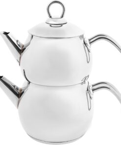 Adelya Mini Boy Çaydanlık Takımı Metal