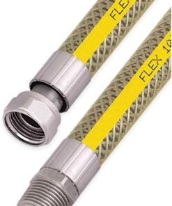Ocak Fırın Doğalgaz Bağlantı Fleksi Extra Korumalı Hortum 1 Metre
