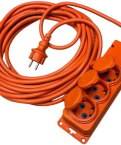 20 Metre 3 lü Uzatma Kablosu 3x2,5mm Kablo Kesiti Seyyar Priz
