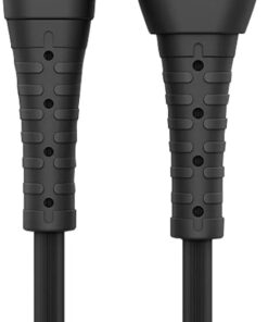 Soft 2.4A Iphone Uyumlu Lightning USB Şarj ve Data Kablosu, 1 Metre - Siyah