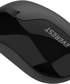 SMW-973 Siyah Usb 2.4Ghz Gölge Desenli Kablosuz Mouse (SİYAH/SİYAH)