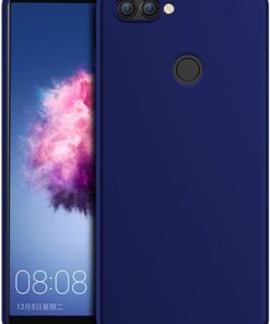 P Smart Uyumlu Sert Rubber Silikon Kılıf (Mavi)