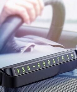 Araç Park Fosforlu Numaratörlük Telefon Numara Plaketi