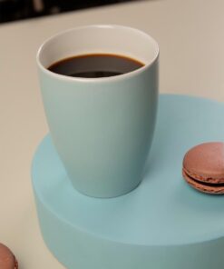 Porselen Soft Mug Bardak Mavi