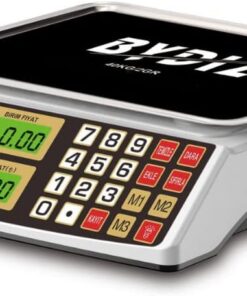 Şarjlı Kullanım Hassas Mutfak Tartısı Terazi Maksimum 40 Kg Kapasiteli 2 Gram Hassasiyetli Çift Ekran Ön ve Arka Dijital Elektronik Terazi 702T