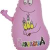 Castle S.s Barbapapa Folyo Balon- 10 Adet 40 Inç 100 Cm