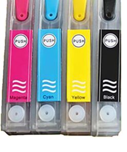 Kartuş Epson Uyumlu Kolay Dolan Kartuşlar, Epson 1281-1284 Uyumlu Kolay Dolan Kartuşlar (Dolu) - Oto Reset Çipsetli - Bx305Fw/ S22/ Sx130/ Sx230/ Sx235/ Sx420/ Sx425/ Sx430/ Sx435/ Sx440/ Sx445