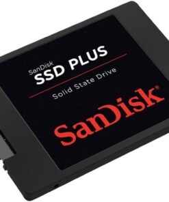 480GB SSD Plus Sabit, SATA-3, 2.5"/7mm, 530 MB/sn'e kadar - SDSSDA-480G-G26, Siyah