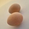 Home DIY Montessori Waldorf Ahşap Yumurta Easter Egg 2 Adet