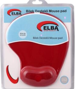 K06152 BİLEKLİKLİ JEL MOUSE PAD KIRMIZI