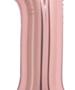 Rose Gold Rakam Folyo Balon 80 cm
