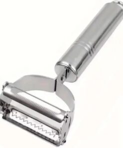 Metal Saplı Paslanmaz Çelik Çift Taraflı Soyacak Sebze ve Meyve Soyucu Pratik Soyacak