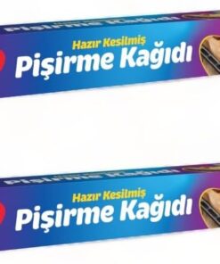 2 Paket 32 Adet, Hazır Kesilmiş Fırın Pişirme Kağıdı Tek Tepsi Boyutunda - Tek Tepsi Boyutunda Hazır Kesilmiş Pişirme Kağıdı 32 Adet: Kolay ve Temiz Pişirme Deneyimi