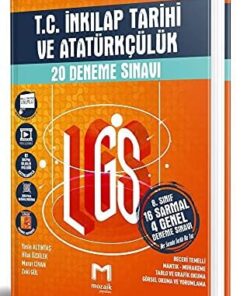 Yayınları 8. Sınıf LGS T. C. İnkılap Tarihi ve Atatürkçülük 20 Deneme Sınavı