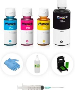 Star Film 2710/2720/2721/2320/2321 Yazıcı Uyumlu Photoink Plus Siyah ve Renkli Kartuş Dolum Seti