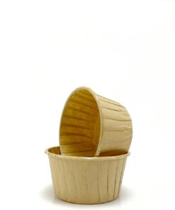 Hediye Sepeti 50'li Büyük Boy XL Kraft Muffin Cupcake Kalıbı Jumbo Kek Kapsülü, Airfryer Uyumlu