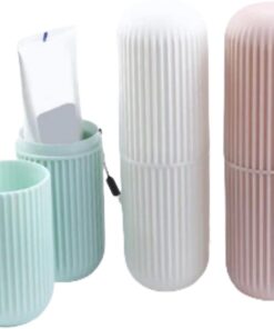 Seyahat Tipi Plastik Diş Fırçası Gözlük Kalem Fırça Erzak Saklama Kabı Düzenleme Kalemlik