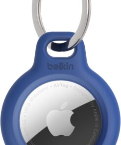 AirTag için Anahtarlıklı Kılıf - Mavi