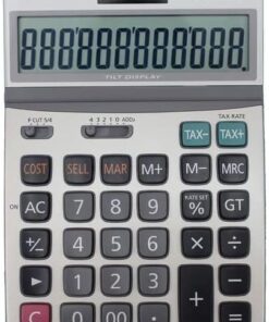 DW-120MS Oynar Başlıklı 12 Hane Masa Üstü Hesap Makinesi