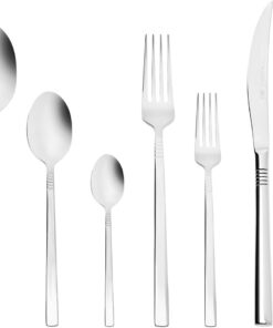 Nil Elegance 316+ Çelik 84 Parça 12 Kişilik Çatal Kaşık Bıçak Takımı