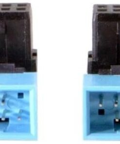 USB 3.0 19 20 Pin Dişi Erkek 90 Derece Yön Değiştirme Uzatma Adaptörü 2 Adet 4976