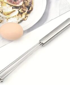 Nesil Ayarlanabilir Paslanmaz Çelik Metal Boncuk Top Uçlu Yumurta Çırpıcı Sos Karıştırıcı