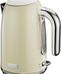 WORLDWIDE GEM RETRO 1.7 Litre Vanilya Krem Rengi Su Isıtıcısı