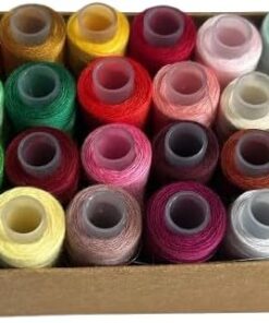 İpliği 120 Numara 250Mt X 32 Adet Karışık Renklerde