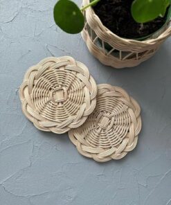 yuvarlak bardak altlığı (1, natural)