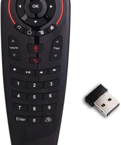 Remote Control, G30 Voice Remote Control 2.4G Wireless Air Mouse IR Learning Gyro Sensing Remote