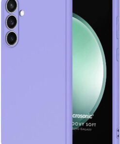 Samsung Galaxy S24 FE Kılıf Groovy Soft Lila [Galaxy S24 FE ile Uyumlu Kılıf - Lila]