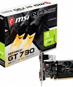 VGA N730K-2GD3/LP GT730 2GB DDR3 64B DX12 PCIE 2.0 X16 (1XVGA 1XDVI 1XHDMI) Anakart