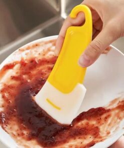 Tava Kazıyıcı Spatula, Mutfak Temizleme Aparatı, Yağ ve Yemek Artığı Temizleyici