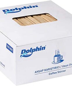 At Market Dolphin Tahta Karıştırıcı 14cm 1000li