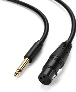 6.5mm Jack to XLR Dişi Mikrofon Ses Bağlantı Kablosu 5 Metre