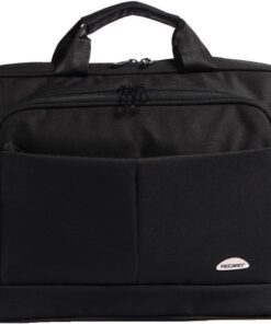 Recaro Laptop Çantası Evrak Laptop Notebook Tablet Çantası Büyük Boy 4 Bölmeli Omuz Askılı Çanta 15.6 inç 40X30X15 Siyah rcr250