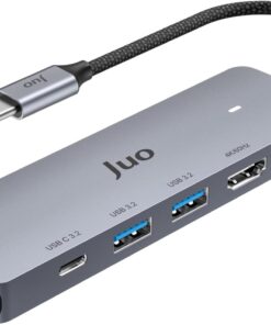 Type-C 5Gbps 100W 4K 60Hz HDMI Gigabit Ethernet Dönüştürücü USB 3.2 Çokayıcı Hub