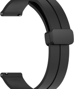 Samsung Gear S3 Frontier için Kordon Ribbon Line Siyah [Gear S3 Frontier ile Uyumlu Kordon - Siyah]