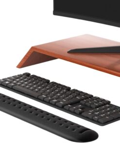 Gaming Klavye ve Mouse Bilek Destek Seti, ErgoPad, Kaymaz Tabanlı, Nefes Alan Kumaş, Ağrı Önleyici (Klavye Bilek Desteği)