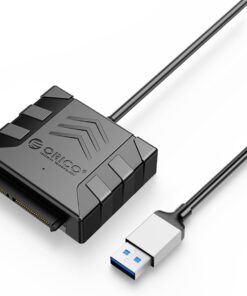 USB 2.0 to SATA 2.0 HDD/SSD Dönüştürücü Adaptör Siyah