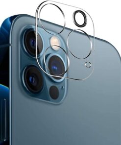 12 Pro Uyumlu Kamera Lens Koruyucu Tam Şeffaf Temperli Cam Yüksek Çözünürlüklü HD Çizilmez ve Parmak İzi Bırakmaz