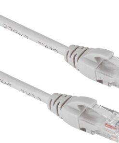 Tkz 30 CM BEYAZ Cat6 Rj45 Lan Kablosu UÇLARI FABRİKASYON TAKILI Bilgisayar Modem İnternet Ethernet Kablosu (BEYAZ, 30 CM)