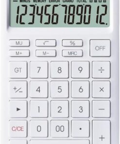 ND-30B Pastel Beyaz Hesap Makinesi