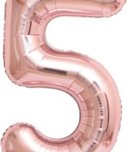 Rose Gold Rakam Folyo Balon 80 cm