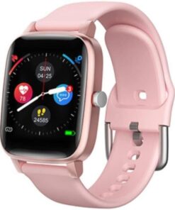 Ever Watch EW-511 Android/IOS Smart Watch Vücut Isı Göstergeli Pembe Akıllı Saat