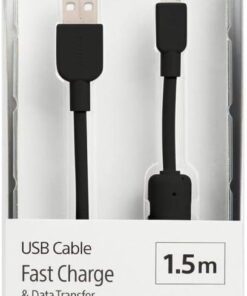 Cp-Ab150B Mikro Usb Şarj Ve Data Kablosu, Siyah