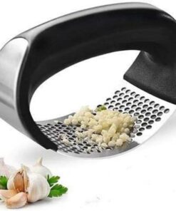 Paslanmaz Çelik Pratik Sarımsak Ezici Ergonomik Sarımsak Ezeceği