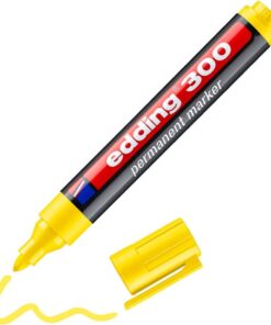 300 permanent markör - sarı - 1 kalem - yuvarlak uçlu 1,5-3 mm