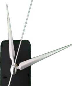 Saat Mekanizması,Quartz Akar Saat Mekanizması 16 mm ve Seti (Akrep - Yelkovan - Saniye) Askısız exizNM346